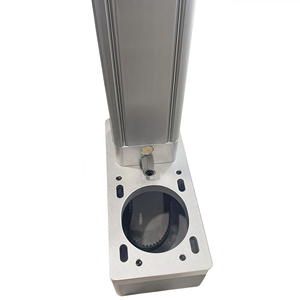 Actionneur à piston rotatif à charge légère, corps en aluminium, course de <span class=keywords><strong>500</strong></span> mm, haute précision, roulement compact, moteur servo LIND LOE40 - Product Image 2