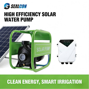 Pompe à eau solaire commerciale adaptée à l'irrigation agricole, kit de pompe solaire de surface avec contrôleur - Product Image 2