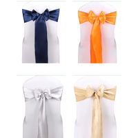 Vente en gros de ceintures de banquet pour des événements de mariage bordeaux housse de chaise nœud extensible ceintures de chaise en or rose rouge