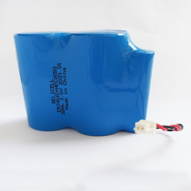 Non-Rechargeable Lithium Battery Pack ER34615 3.6V 38Ah D Size BELICELL Brand 5-Year Warranty for Gateway Wireless Security