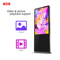 Pantalla Táctil LCD de 32 43 50 55 65 75 Pulgadas, Señalización Digital, Equipo de Publicidad para Interiores/Exteriores, Sistema de Orientación para Ascensores
