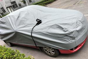 ผ้าคลุมรถแบบไม่ทอ ป้องกันรอยขีดข่วน สำหรับใช้งานกลางแจ้ง - Product Image 4