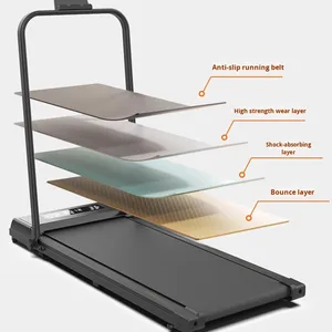 Cinta de correr <span class=keywords><strong>eléctrica</strong></span> hecha a medida de fábrica Yixin para uso doméstico, máquina para caminar en interiores, Monitor de frecuencia cardíaca para <span class=keywords><strong>Amazon</strong></span> Cross-Border - Product Image 1