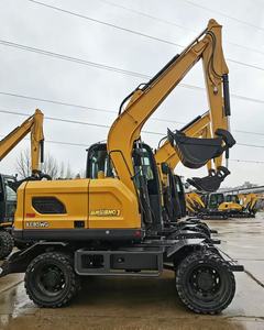 Excavatrice hydraulique sur roues XE85WG Pro de 8,5 tonnes et 0,35 m³, 48 kW, économique et fiable, pour travaux de construction - Product Image 3