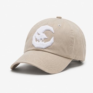 Casquette de baseball unisexe ajustable en tissu suédé à 6 panneaux avec broderie chenille et logo personnalisé - Product Image 1