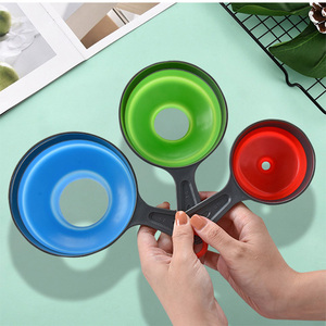 Ensemble pliable personnalisé (lot de 3) pour le remplissage de bouteilles, petits entonnoirs pour bocaux Mason à large ouverture - Product Image 2
