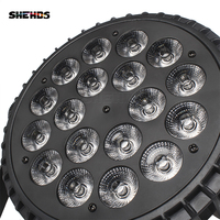 18x18w Haute Puissance Intérieure Powercon Led Slim Par Light Party Discorgbwy Uv 6in1lights Disco Dj Light Shows