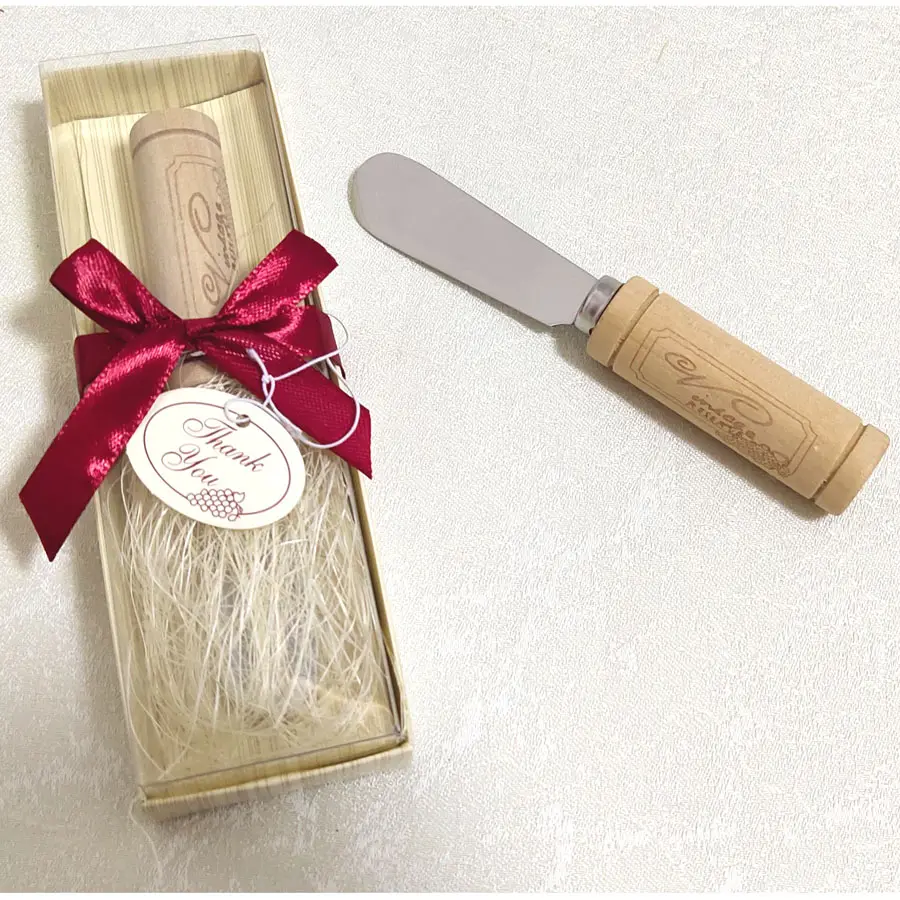 Свадебные сувениры Ywbeyond, подарки в магазинах Yiwu Futian, деревянный нож для масла из нержавеющей стали, «винтажный Резерв», разбрасыватель масла