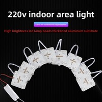 220V haute tension LED bande lumineuse publicitaire Blockchain Film souple boîte à lumière de plafond blanc réflexion diffuse IP65 pour paysage