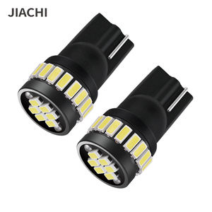 JiaChi Factory Super Bright 3014 24smd 12V T10 Auto Car Led Light Bulb W5W 194 Tablero Indicador <span class=keywords><strong>de</strong></span> advertencia Lámpara Blanco Rojo Amarillo - Product Image 2