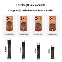 Câble USB-C PD3.1 240W à charge rapide, 90 degrés, 80 Gbps, vidéo 8K, câble USB4 Gen4 court pour téléphone portable, SSD, Thunderbolt 5/4/3