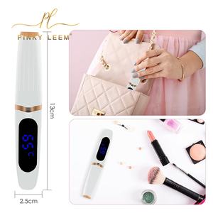 Pinky leem Wholesale Mini Portable Pink Heating Eyelash <b>Curler</b> With Usb Electric <b>Heated</b> Lash Tech Supplies - Product Image 1