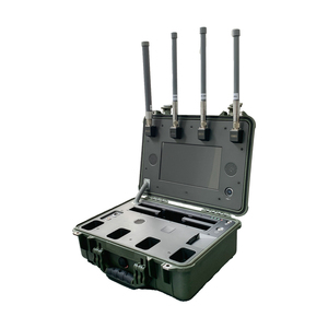 เครื่องตรวจจับโดรนแบบพกพา 900M, 1.4G, 2.4G, 5.2G, 5.8G คลื่นความถี่ที่สำคัญ ระยะตรวจจับ 5 กม. ตรวจจับพร้อมกันได้มากกว่า 30 โดรน 360 °   พื้นที่อากาศเต็มรูปแบบ - Product Image 5