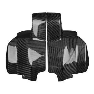 Carénage avant en fibre de carbone brillante 3K Twill, parfaitement adapté aux motos Road Glide 121 pouces cubes, modèles <span class=keywords><strong>2023</strong></span> et plus. - Product Image 5