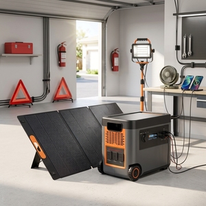 Centrale Électrique Originale d'Usine 2500 Watts 3000W 10kW Batterie LiFePO4 Portable OEM 40kWh 80kWh Maison Camping - Product Image 2
