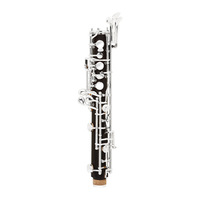 High-end Ebony Oboe 22 Key C Tone Silver-plated Button Semi-automatic Oboe Professional Performance Musical Instrument with Case