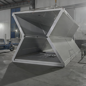 Bán chạy nhất thoáng khí thép vuông di động prefab mô-đun gấp container nhà thiết kế hiện đại 5 năm bảo hành-Sử dụng khách sạn - Product Image 6