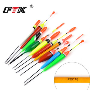 FTK 10 pièces Flotteurs De Pêche Bobbers Sapin <span class=keywords><strong>Flotteur</strong></span> Pour La Pêche À La <span class=keywords><strong>Carpe</strong></span> - Product Image 6