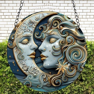 Trappeur acrylique transfrontalier et lune suspendu décoration murale Art pendentif chambre porche <span class=keywords><strong>liste</strong></span> - Product Image 1