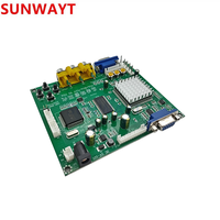 Carte de conversion de signal GBS-8200 RGB CGA EGA YUV VGA LCD HD pour borne d'arcade, PCB vert en plastique, version anglaise