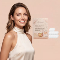 Patch Microneedle pour l'Augmentation Mammaire, Lifting du Buste, Prévient le Relâchement, Modelant, Hydratant, Raffermissant, Patch Améliorateur de Poitrine pour des Seins Plus Volumineux