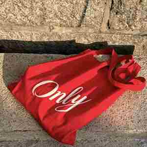 High Quality Canvas Tote <b>Bag</b> with Shoulder Closure Letter Pattern <b>Reusable</b> for <b>Shopping</b> Travel Daily - Product Image 3