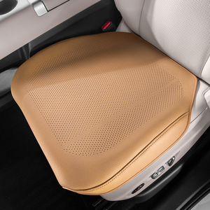 Housse <span class=keywords><strong>de</strong></span> siège arrière <span class=keywords><strong>de</strong></span> voiture respirante à motif litchi, coussin confortable anti-plis pour <span class=keywords><strong>conducteur</strong></span> principal, universelle - Product Image 4