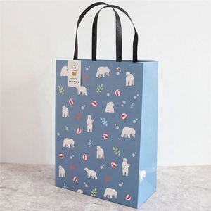 Sac en papier avec poignée, personnalisé, en kraft recyclé, de luxe, de marque, pour chaussures, vêtements, cadeaux, shopping, durable, pour emporter des aliments - Product Image 2