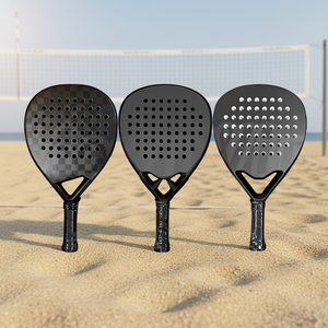 Raqueta de Pádel de Fibra de Carbono Personalizada OEM, Superficie 3K 12K 3D, Diseño Profesional, <span class=keywords><strong>Precio</strong></span> de Fábrica al por Mayor - Product Image 1