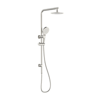 Filigrane système de douche de salle de bain mural haute pression chrome colonne de douche ensemble de douche à effet pluie