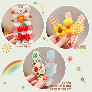 สติกเกอร์การ์ตูนมายากลเครื่องประดั<span class=keywords><strong>บ</strong></span>ผมสำหรับสาวน้อย5ซม. น่ารักเด็ก<span class=keywords><strong>ผม</strong></span><span class=keywords><strong>สั้น</strong></span>แพทช์อะซิเตทสติกเกอร์หน้าม้าเหนียว Headwear สำหรับ - Product Image 4