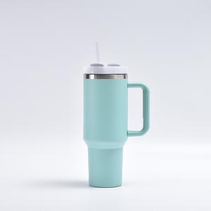 Mismo Estilo, Termo Portátil de Acero Inoxidable de Doble Pared con Aislamiento al Vacío, Antiderrames, 30oz, Mantiene la Temperatura por 6 Horas, Doble Boca, Estilo Americano - Product Image 3