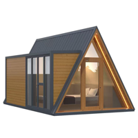 Villa contemporaine en acier léger, maison préfabriquée, plan de maison personnalisé, mobilier, installation électrique, matériaux, chalet de vacances