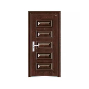 Porte de sécurité en fer, métal, antivol, extérieure, ouverture plate, manuelle, complète, pour villa, appartement, origine Zhejiang, SFN 056 - Product Image 4