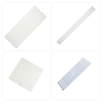 Yüksek Verimli 50w 100W LED Büyütme Lambası Bileşeni Mini Kuantum Panel Lamba Şeridi Samsung Lm301h Tam Spektrumlu PCB Kartı Bar
