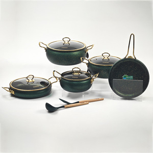 Juego de 11 Ollas y <span class=keywords><strong>Sartenes</strong></span> Antiadherentes con Asas que No se Calientan, Incluye Sartén, Cacerolas y Sartén para Saltear - Product Image 5