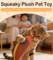 Juguete de Peluche con Forma de Pez Realista y Duradero, Tela Suave y Resistente para Ejercicio, Masticación y Juego de Gatitos en Interiores