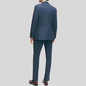 Tuta da <span class=keywords><strong>uomo</strong></span> in <span class=keywords><strong>Smoking</strong></span> monopetto da <span class=keywords><strong>uomo</strong></span> con marchio di alta qualità Slim Fit per fumare abito da sposa maschio 2 pezzi con cerniera Fly taglie forti - Product Image 3