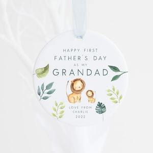 Cadeau de fête des pères décoration suspendue en céramique planche de bénédiction personnalisée une pièce personnalisée - Product Image 6