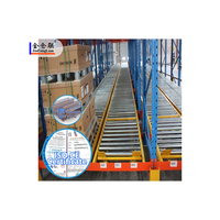 Systèmes de rayonnage à palettes à poussée arrière, acier robuste, protection contre la corrosion, multi-niveaux, haute efficacité de stockage, étagères de garage