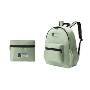 Beilian Foldable <b>Backpack</b> 18 In Ultralight Travel Portable Outdoor Hiking Leisure Schoolbag Unisex Beige - Product Image 5
