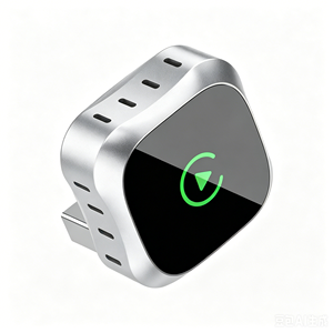 CP09 Wireless Carplay Adapter Plug and Play 5.8G CE FCC OEM Custom for Wired Car Screen Wireless Carplay - Product Image 1