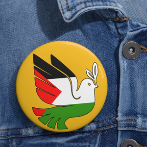 Spilla Colomba della Pace Palestinese, Spilla con i Colori della Bandiera Palestinese, Spilla Anguria, Spilla con Impronta della Mano Palestinese - Product Image 6