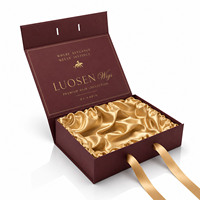 Boîtes en carton pliables personnalisées pour extensions de cheveux magnétiques, emballages pour salons de coiffure professionnels