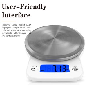 Household Stainless Steel Tray Digital Kitchen <strong>Scale</strong> High Accuracy <strong>Electric</strong> Smart Food Kitchen <strong>Scale</strong> - Product Image 4