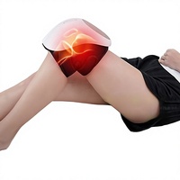 Grenzüberschreitendes Neues Modell Chinesisches Kniemassagegerät in Einheitsgröße Elektrische Heizung Kniebandage Infrarot-Vibration für Akupunkturtherapie