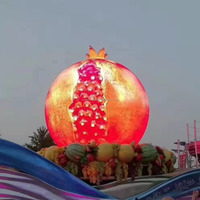Display LED Sferico Personalizzato su Larga Scala per Esterni, Sfera Video su Misura, Globo LED Resistente alle Intemperie per Monumenti Cittadini e Pubblicità