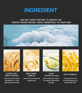 Spray éclaircissant au sel de mer Aloe Vera pour hommes aux cheveux secs ou bouclés Private Label Fort Custom Highlight - Product Image 4