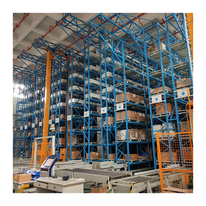 Étagère de stockage à double <span class=keywords><strong>colonne</strong></span> renforcée, super stable, pour empilage de marchandises, rack d'entrepôt, usage intensif - Product Image 2