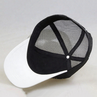 Casquette Trucker Personnalisée avec Logo et Motif Flamme Nuage, Dos en Maille Respirant, Visière Courbée, Lettres Brodées Personnalisées, Style Streetwear